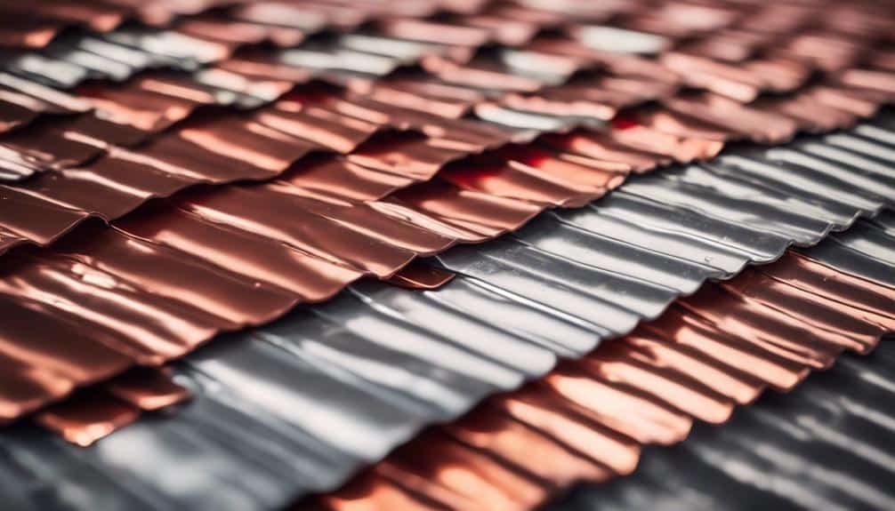 metal roofing material options