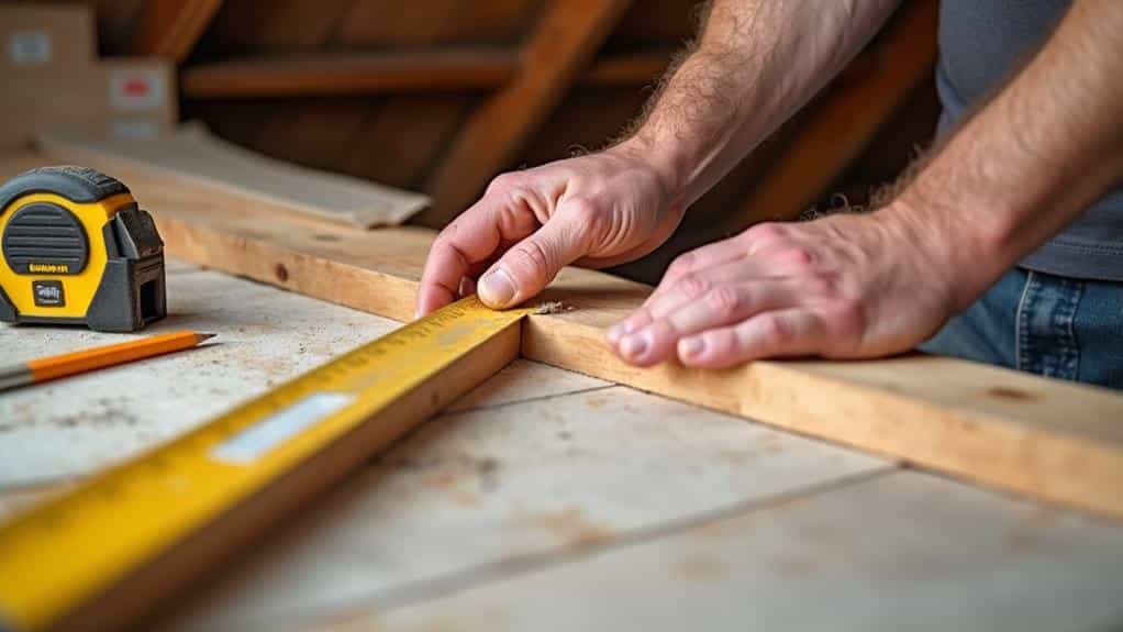 roof edge preparation process