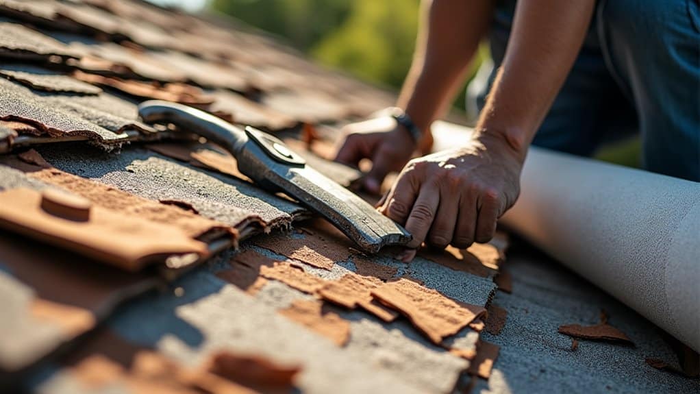 disposal of old materials