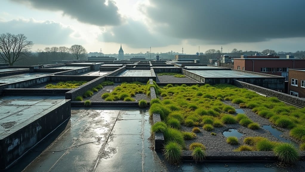 flat roof maintenance issues