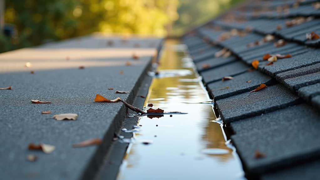 flat roof water management