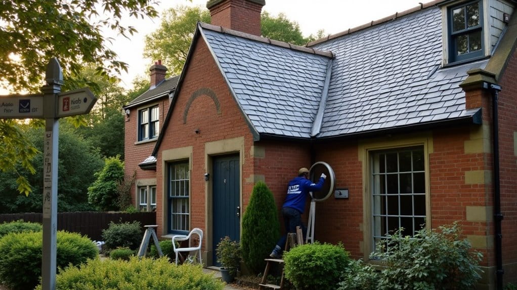 listed property roofing guidelines