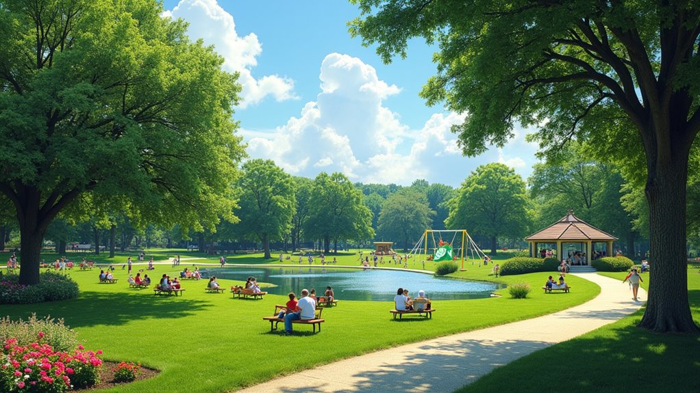 recreational spaces and facilities