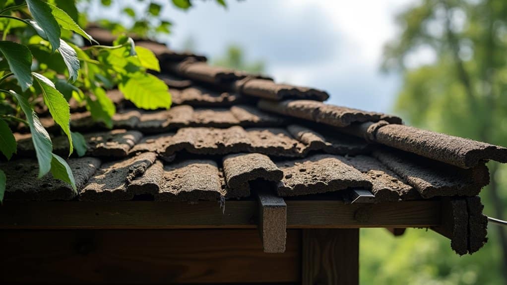 roofing shingle replacement needed