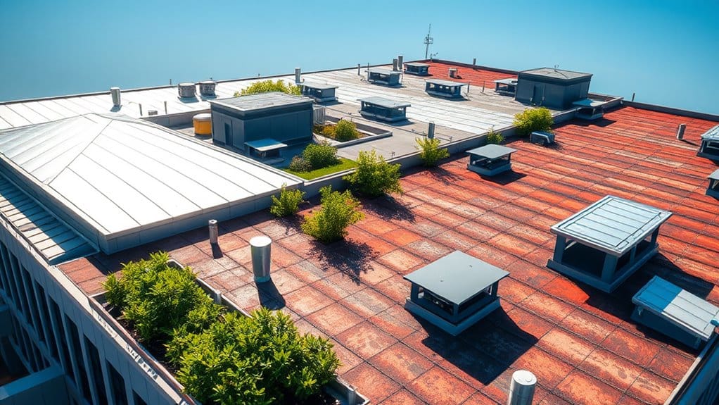 commercial roofing system types