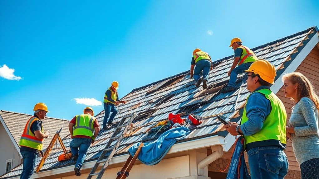 emergency roof repair costs