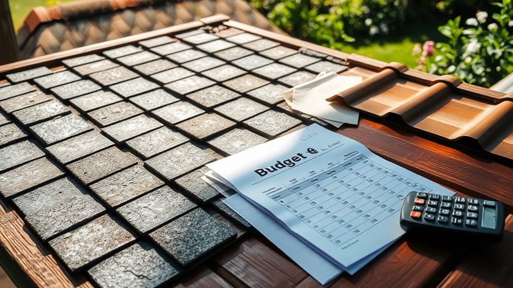 roof repair budget planning