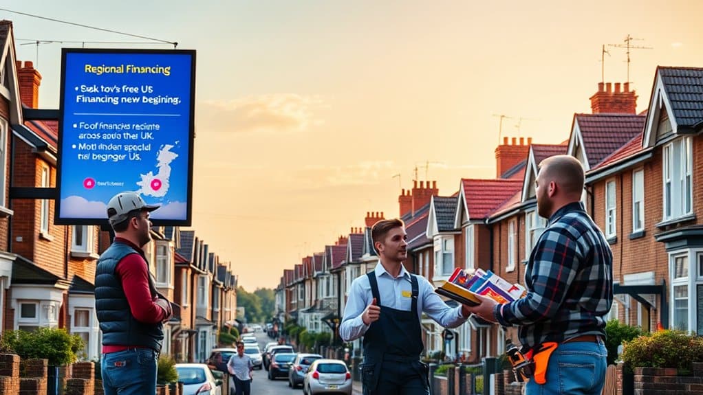 financing services by region