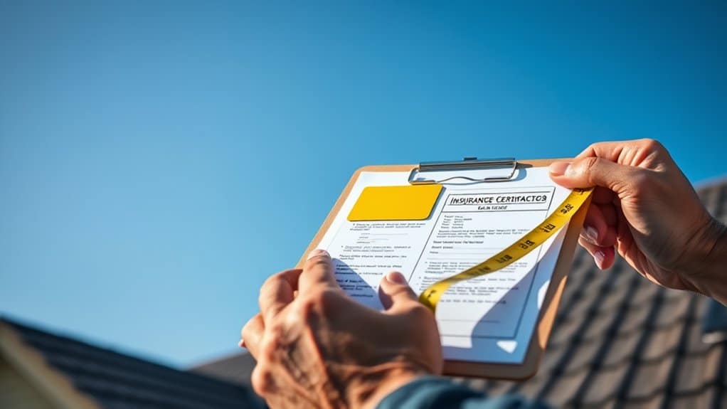 licensed and insured confirmation