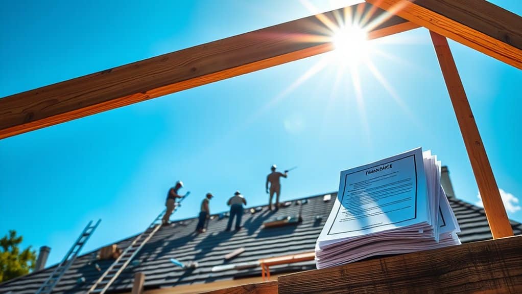 roofing project insurance options