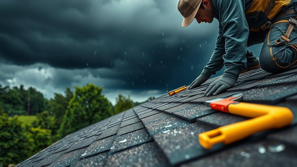 weather influences roof installation