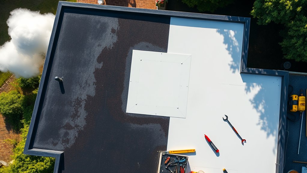 flat roof maintenance costs