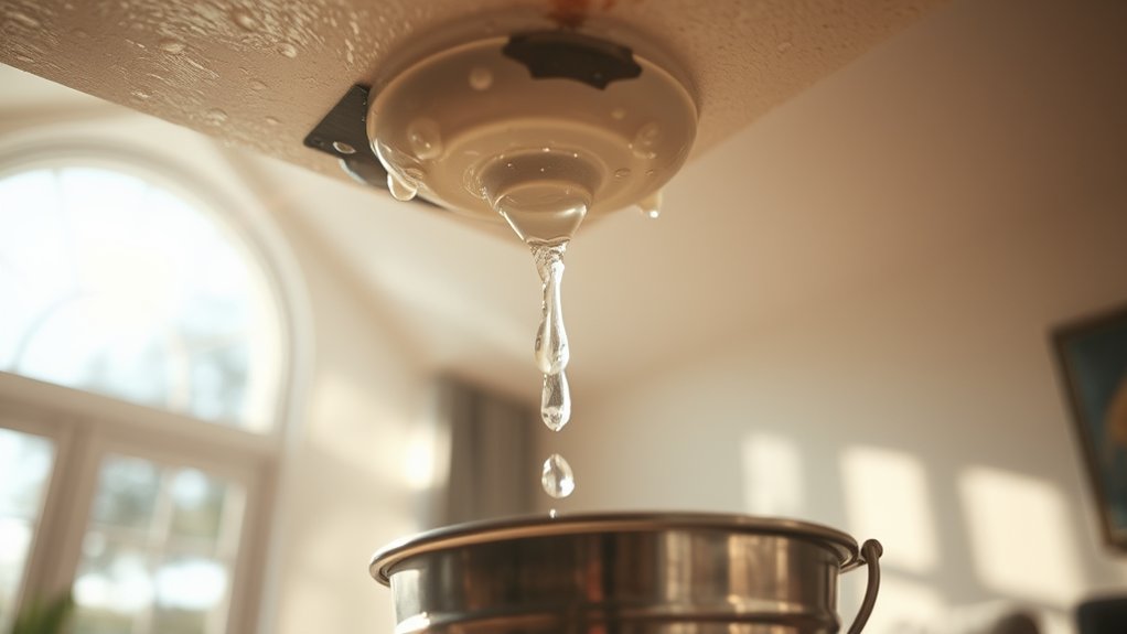 identify roof leak sources