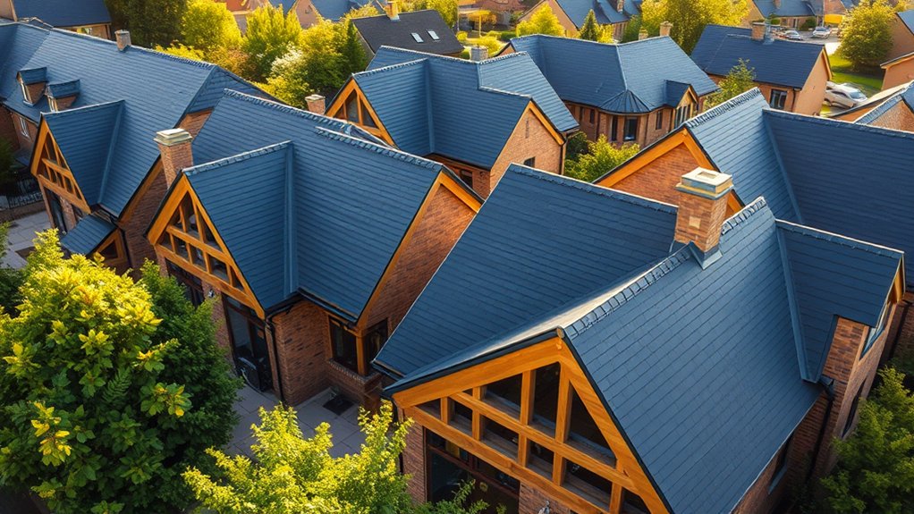 modern meets traditional roofing