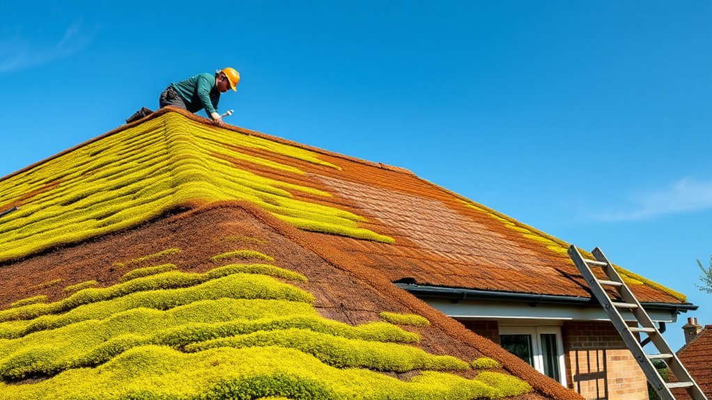 regular flat roof maintenance