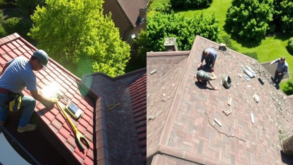 roof overlay vs replacement efficiency