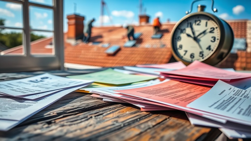 roofing permit approval timelines