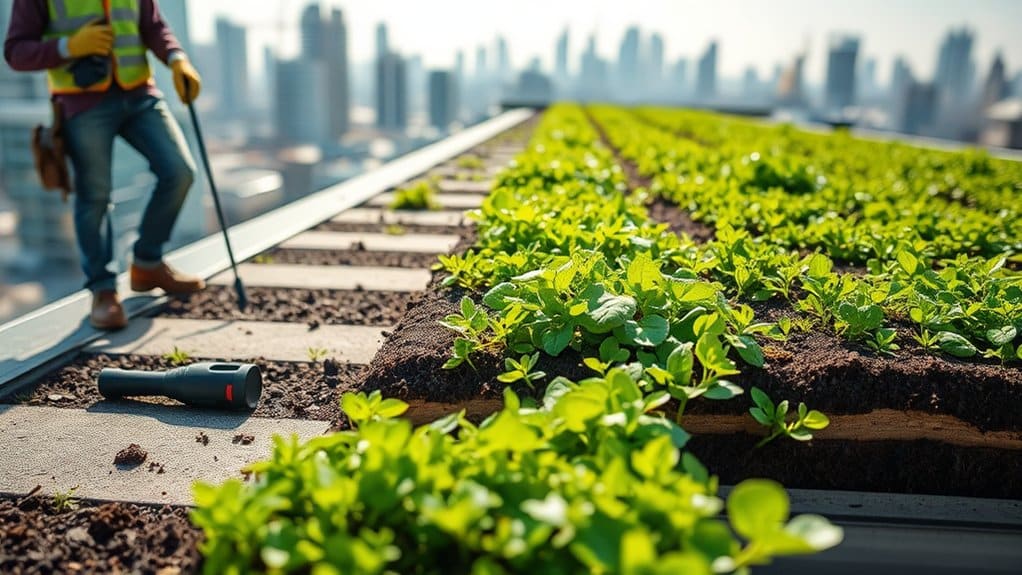 sustainable green roof maintenance