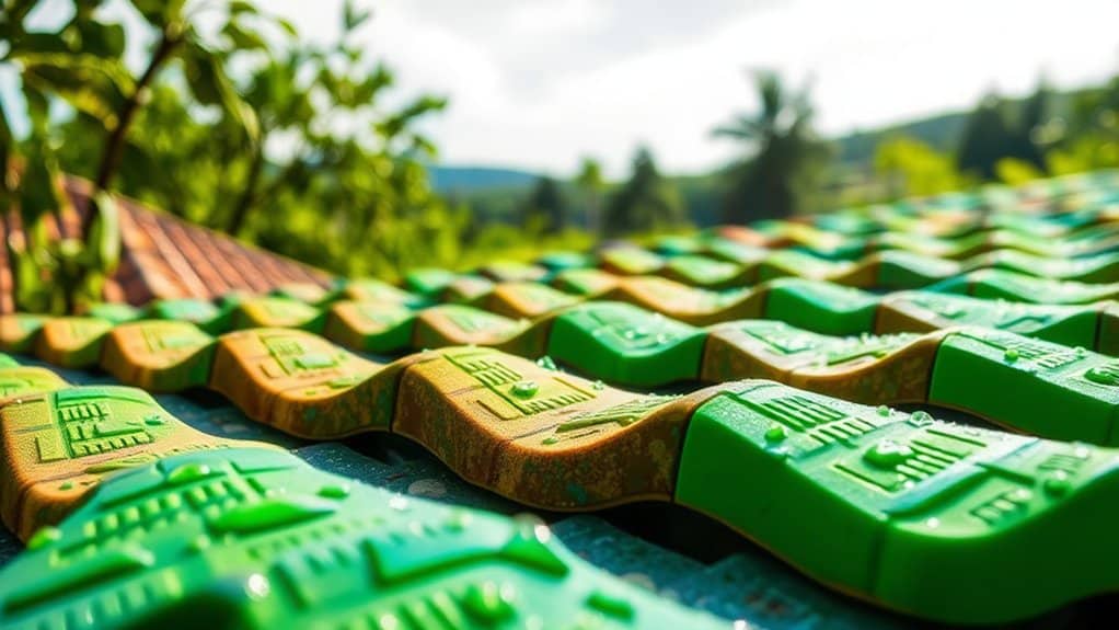 sustainable roofing through recycling