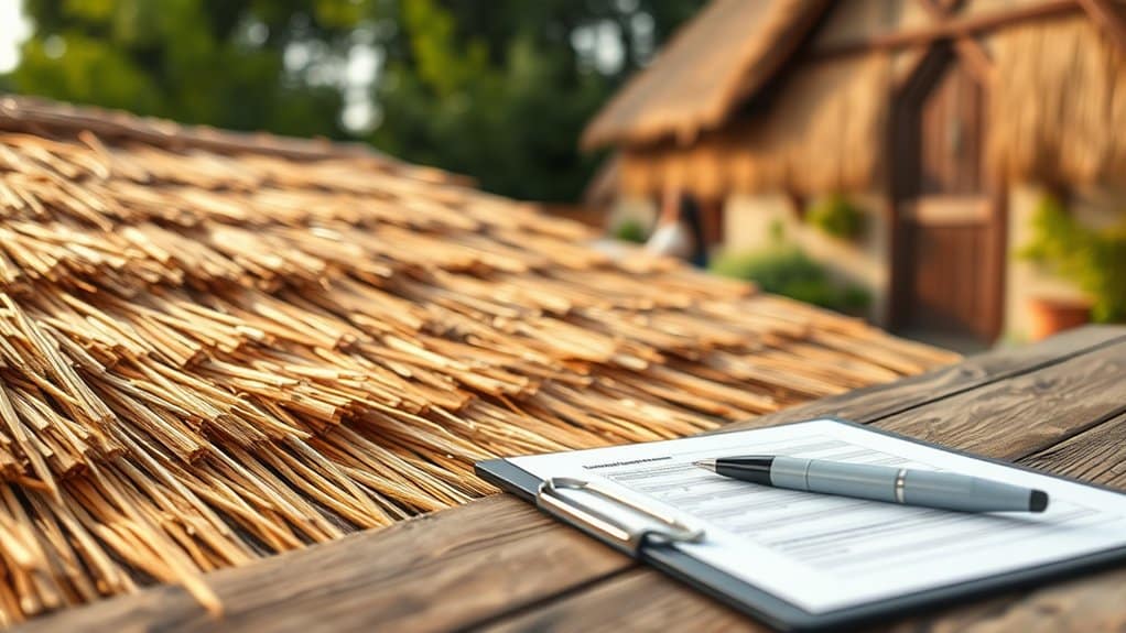 thatched roof material impact