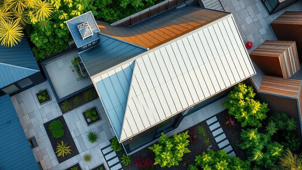 versatile grey metal roofing