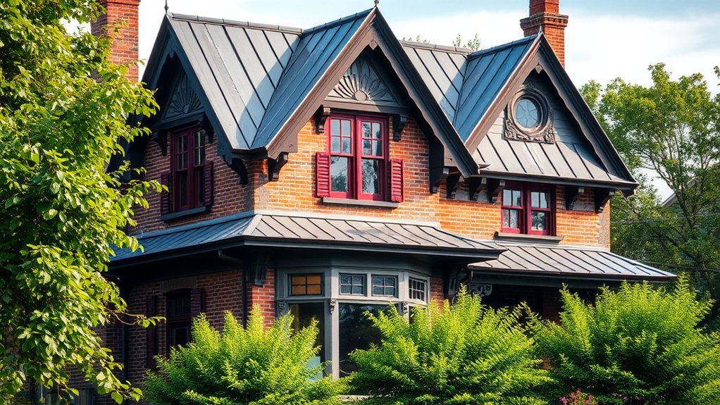 victorian home roofing colours