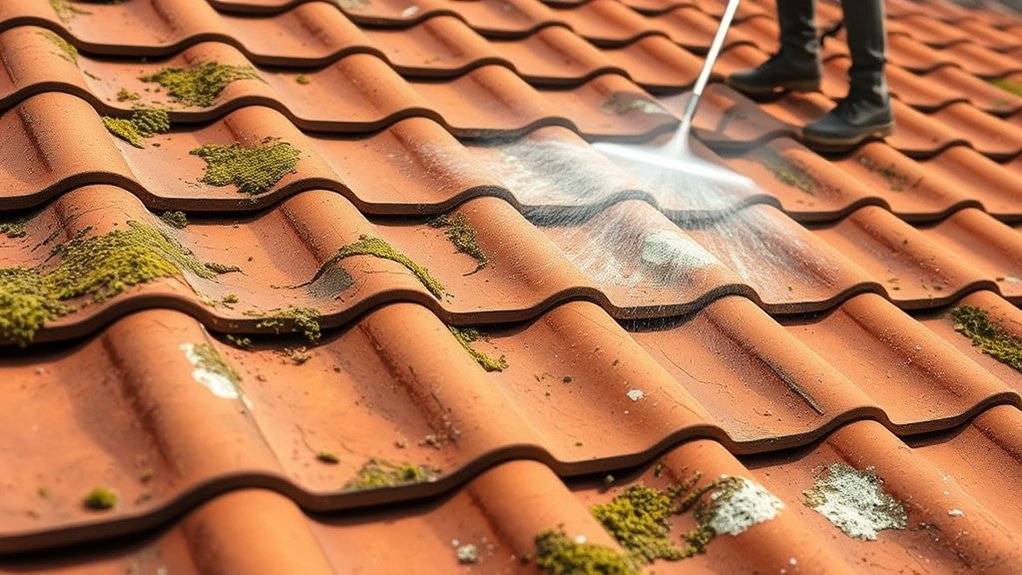 eco friendly roof tile cleaning