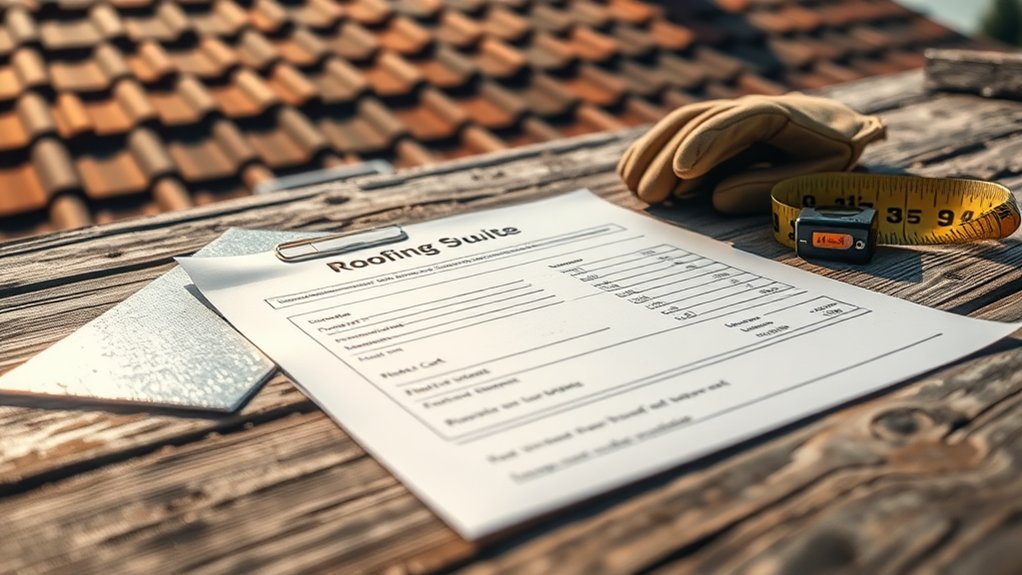 estimating roofing project costs