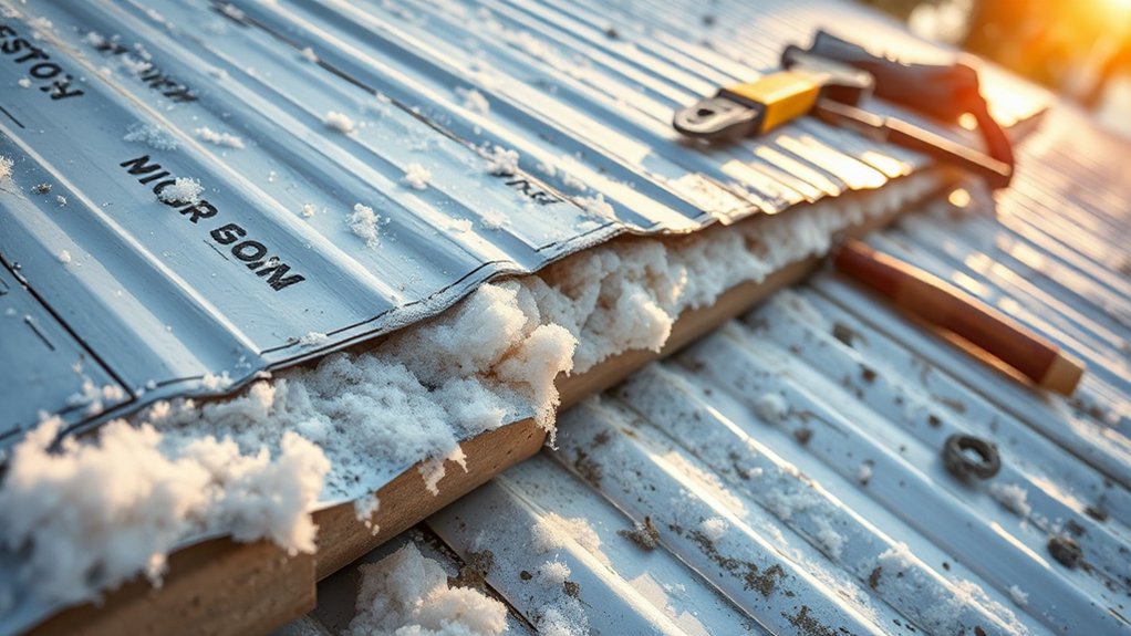 insulating metal roofs effectively