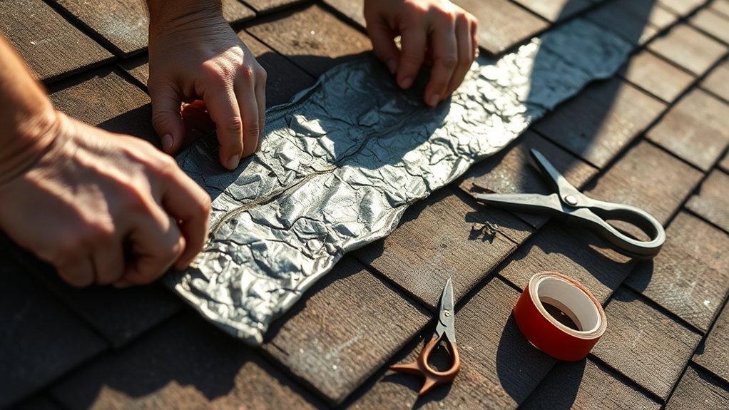 lead flashing minor repairs