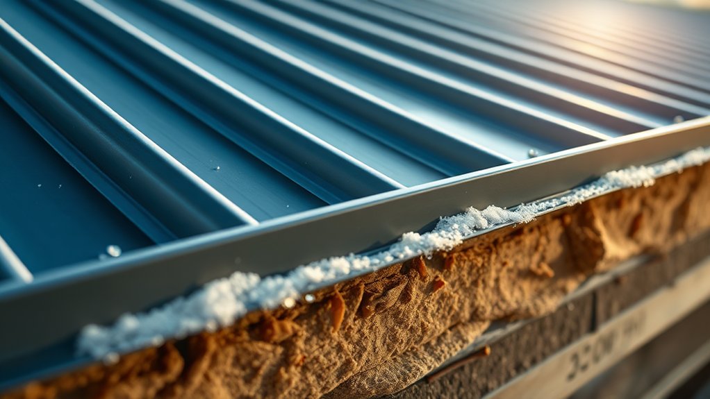 metal roof insulation types