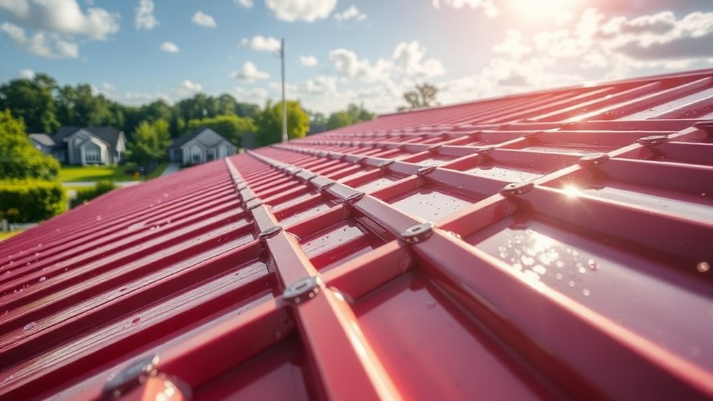 metal roofing noise levels