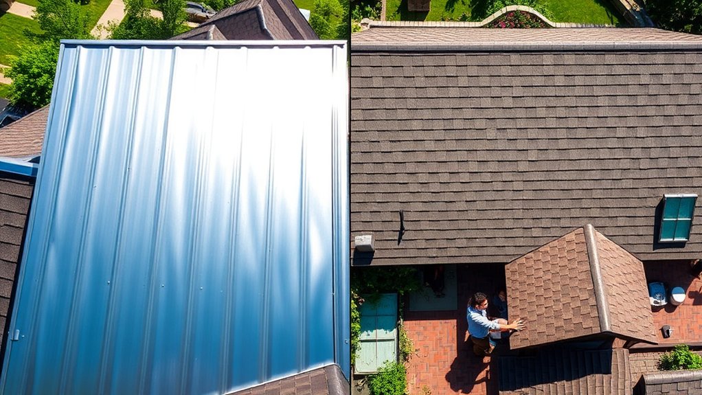 metal roofing vs traditional materials