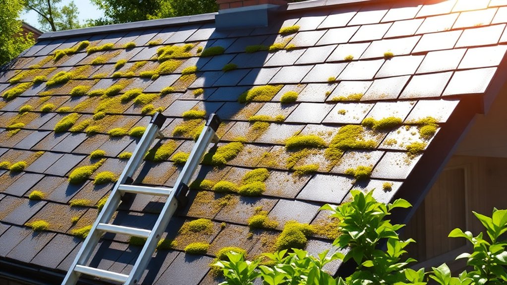 regular roof maintenance routine