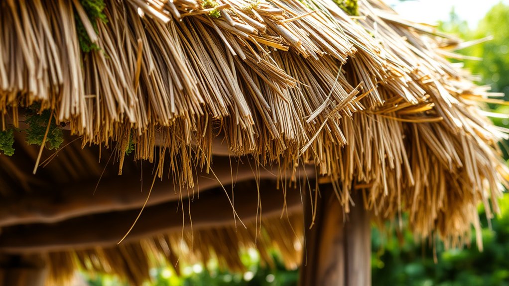 thatching materials enhance durability