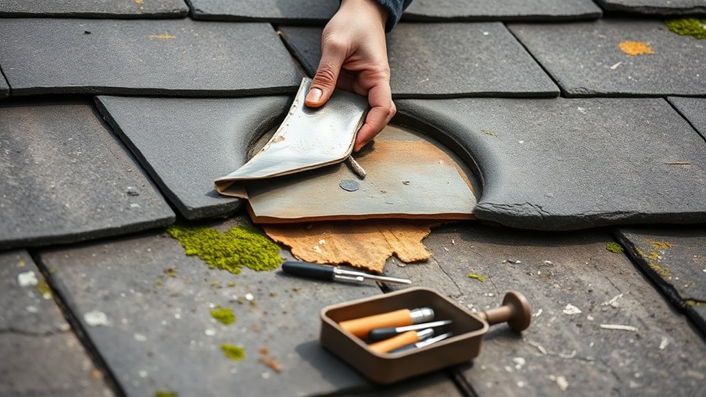 common lead flashing defects
