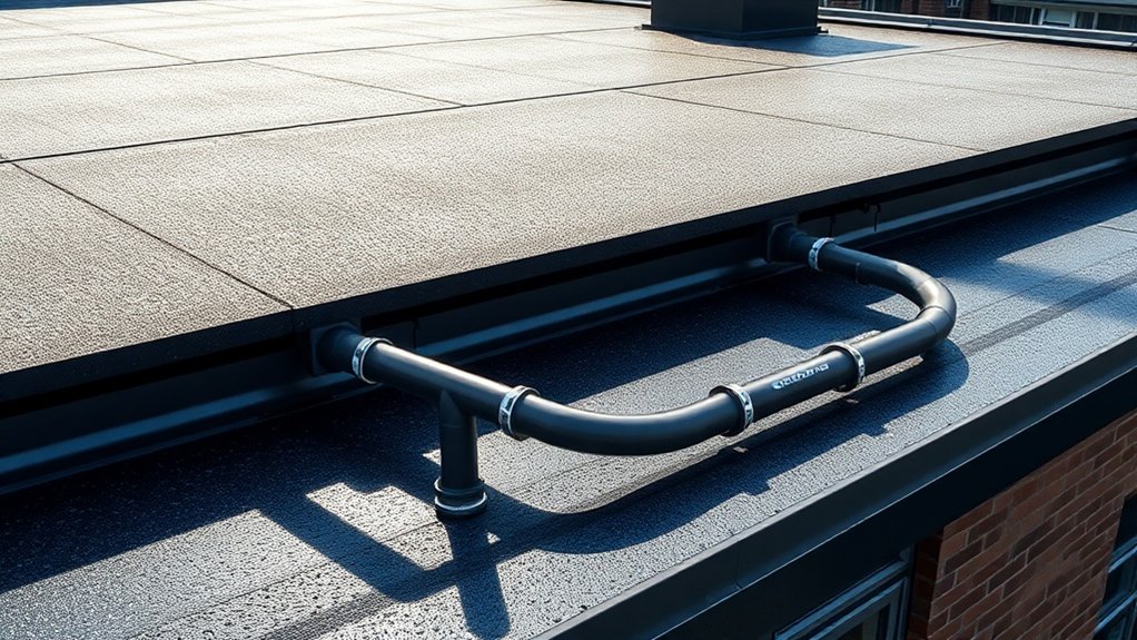 flat roof drainage standards