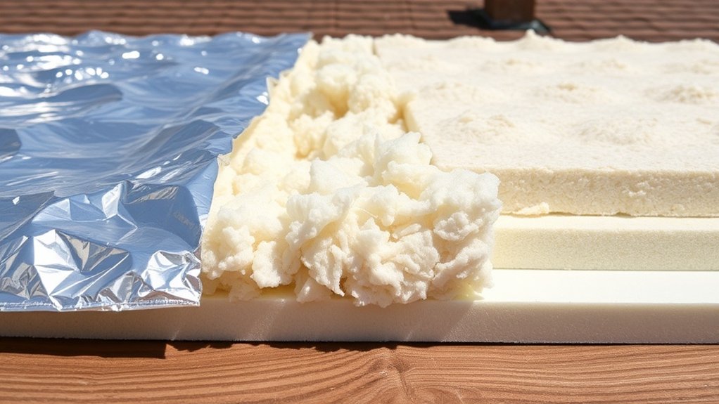 roof insulation material comparison