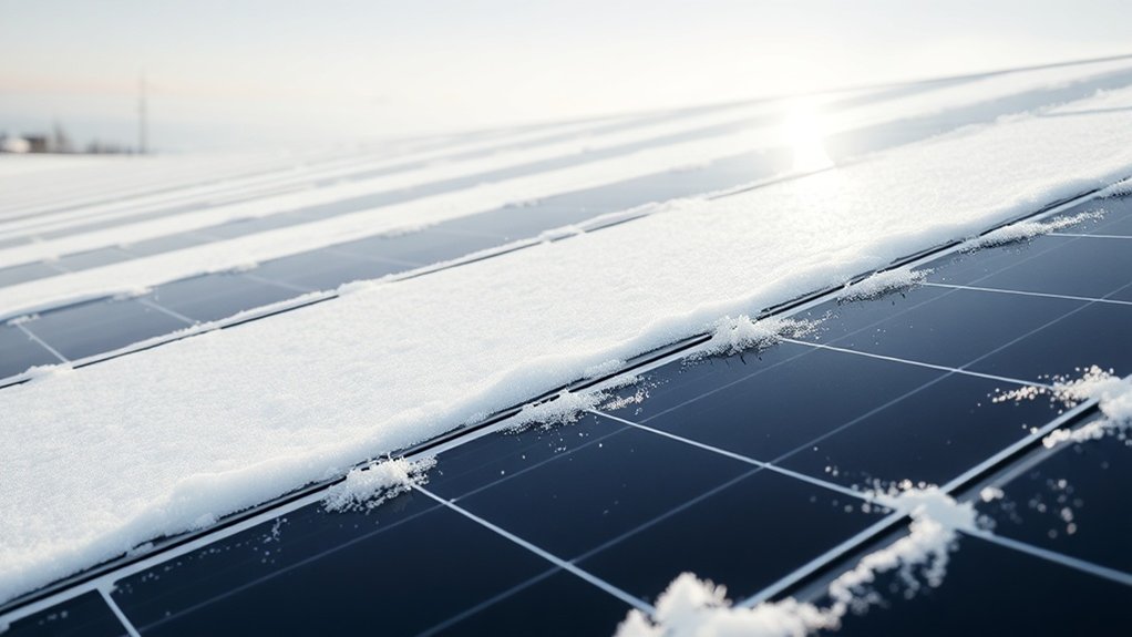 snow impact on solar panels