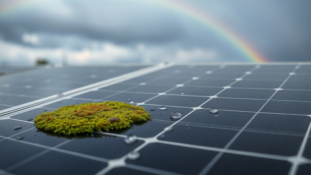 uk weather affects solar efficiency