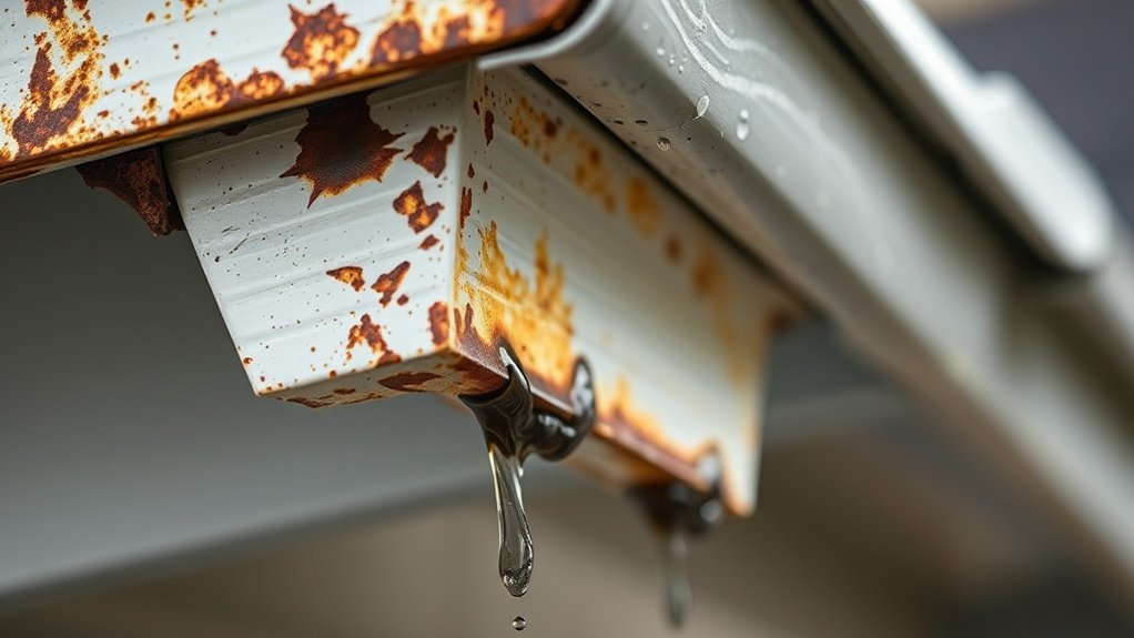 water damage inspection signs