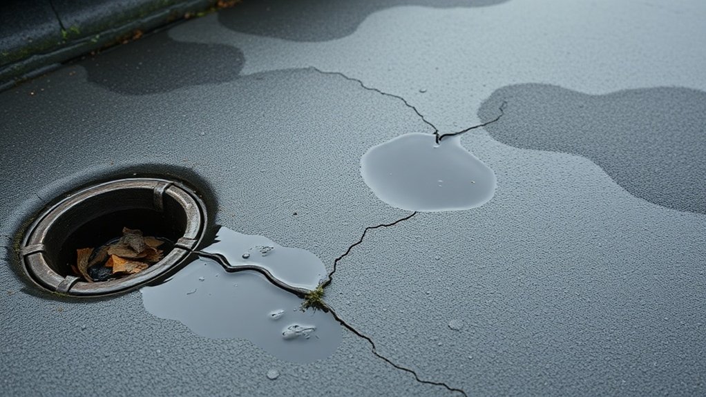 water pooling prevention tips