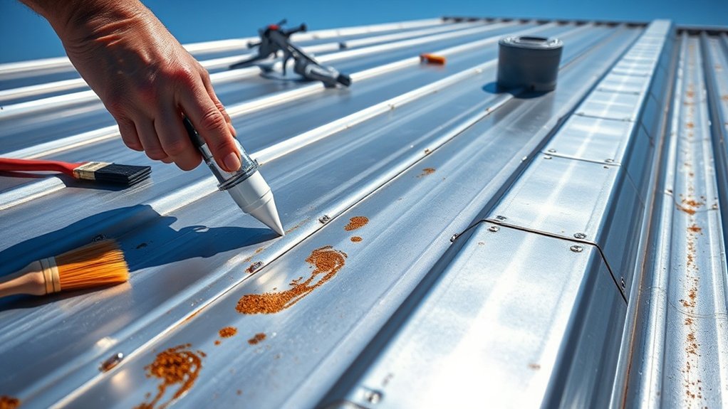 corrosion prevention on roofs