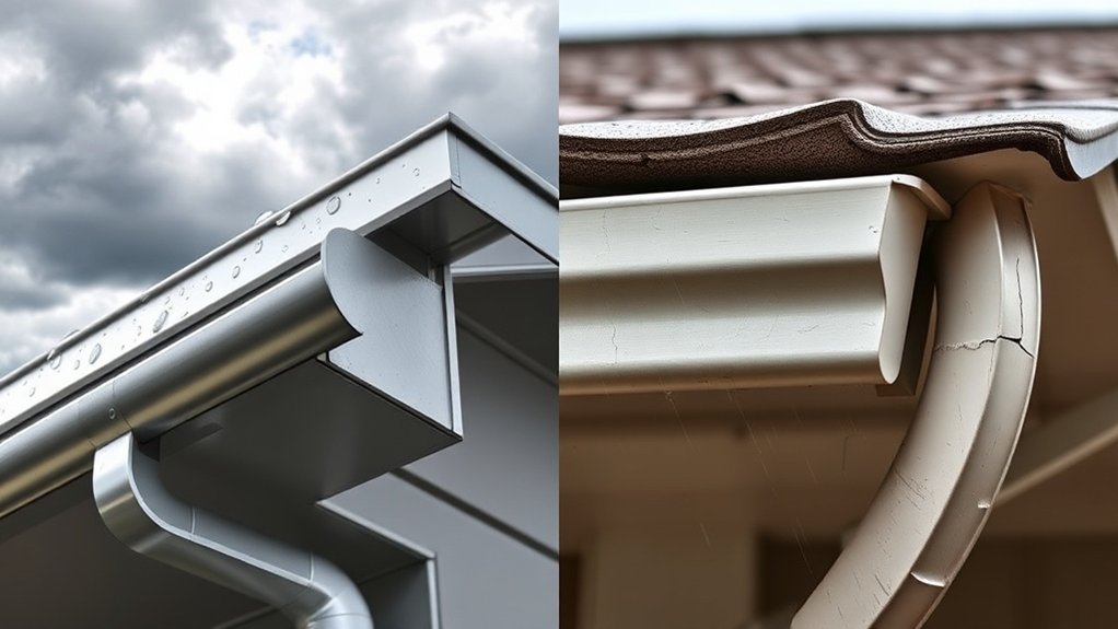 aluminum gutters offer durability
