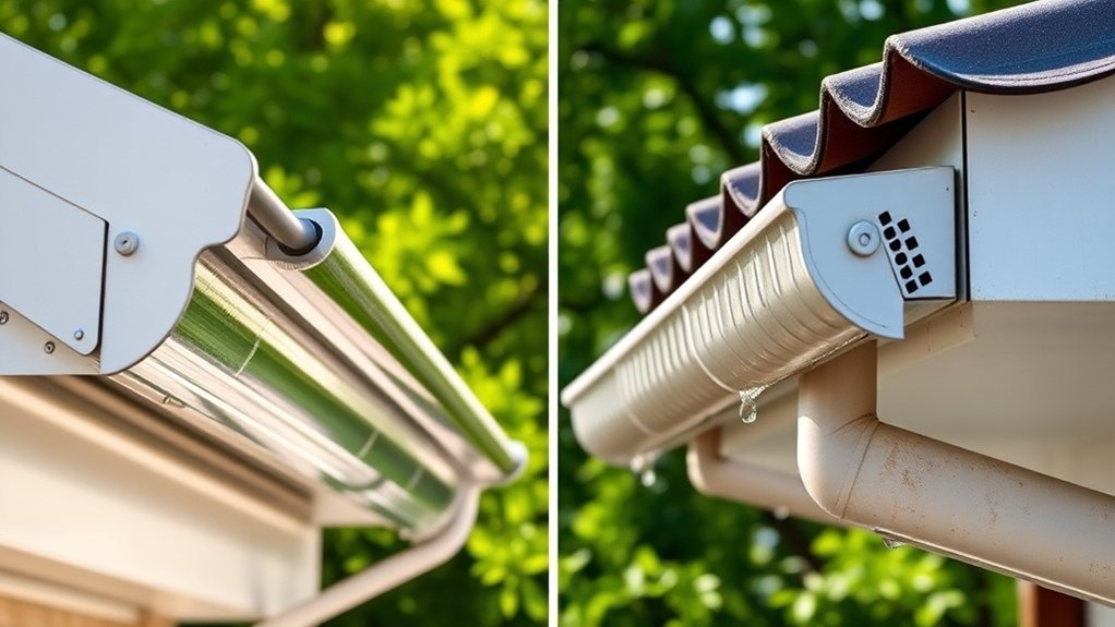 vinyl gutters require maintenance
