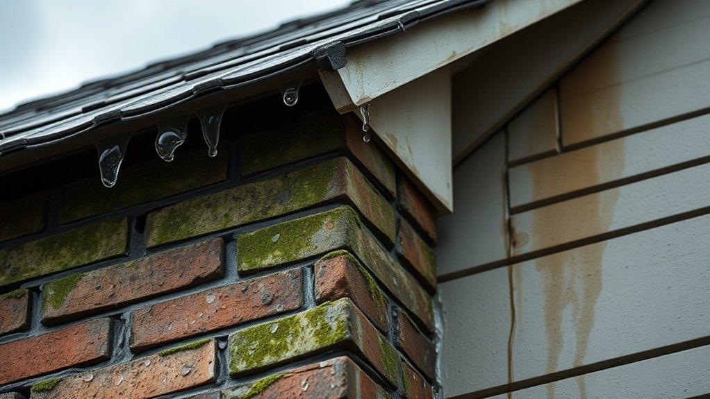 chimney leak warning signs