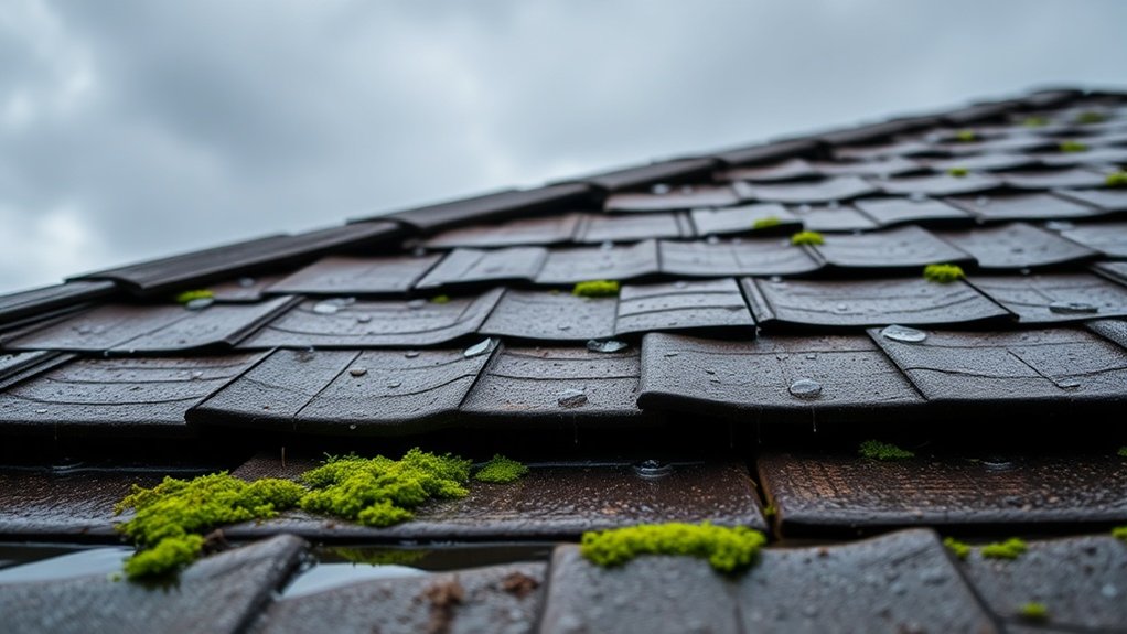 damaged shingles cause leaks