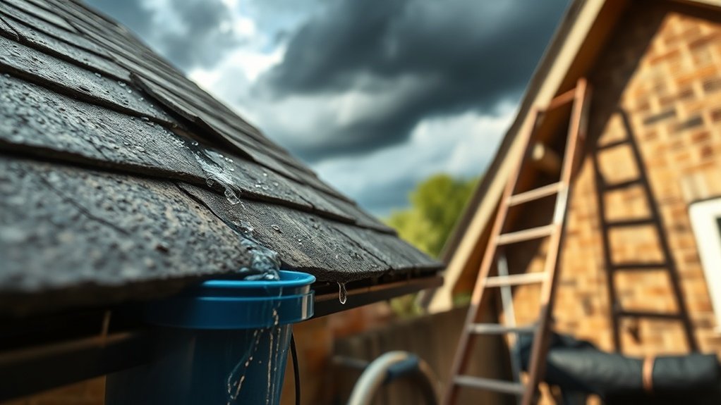 leaking roof immediate response