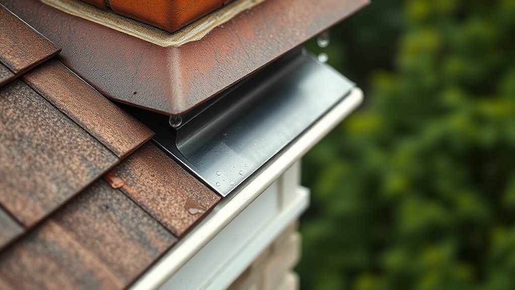 properly installed chimney flashing
