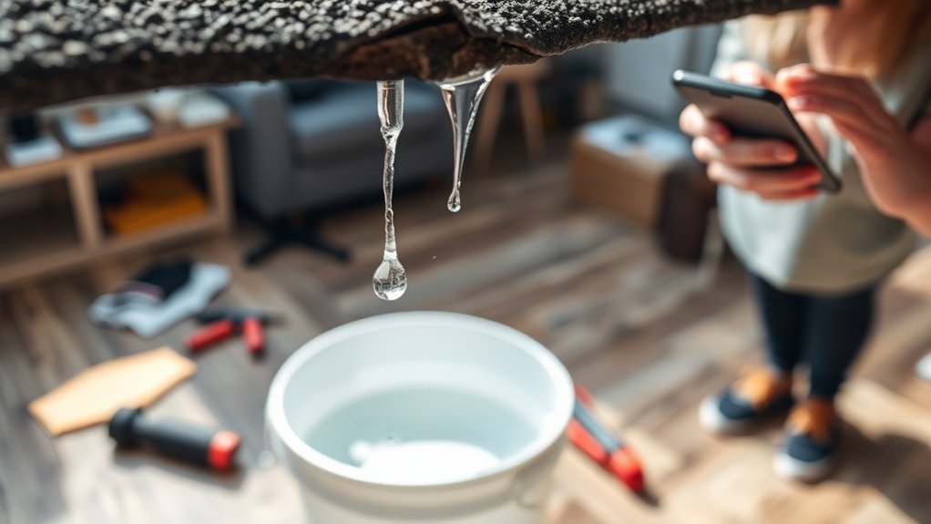 urgent roof leak repairs